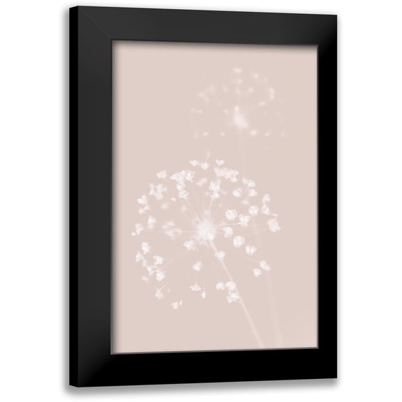 1x Studio III 11x14 Black Modern Framed Museum Art Print Titled - Dried Flower Pink