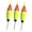 10 grams-green light, variant on 3 Pack Lighted Bobbers with EVA Body, High Tackle Night Fishing Floats for Freshwater and Sea Fishing