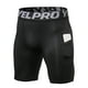 thumbnail image 2 of Pantalones cortos de hombre 3 Pack Men Compression Shorts Ropa interior de entrenamiento activo con bolsillo YEL Pantalones cortos de hombre, 2 of 5