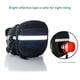 thumbnail image 5 of Wosthever Bolsa para asiento trasero de bicicleta con raya reflectante, portaequipajes resistente al desgaste, bolsa de almacenamiento Type3 NO3, 5 of 6