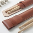 thumbnail image 2 of Drum Stick Bag Leather Drum Stick Drum Stick Storage Bag Beating Wood Waist Drum Stick Holster Drum Stick Stick Instrument Bag, 2 of 4
