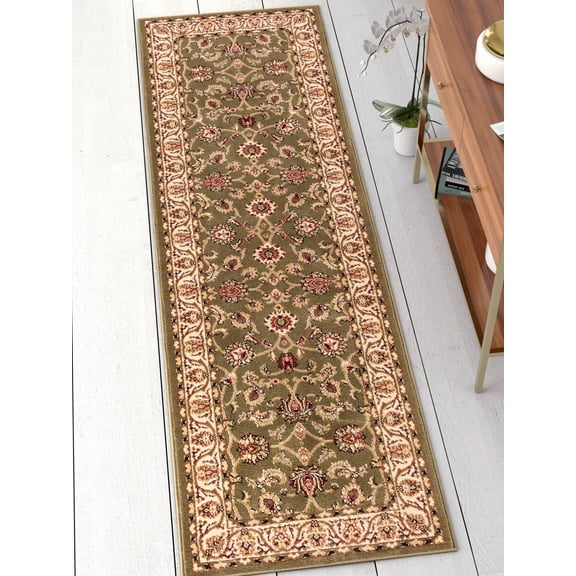 Noble Sarouk Persian Floral Oriental Formal Traditional 2'3" x 7'3" Runner Rug