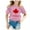 Pink, variant on Toddler Girls T-Shirts Summer Canada Flag Printed Crew Neck Short Sleeve Tees Casual Daily Outdoor Streetwear Fashion Tops,Sizes 3-4T