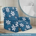 thumbnail image 3 of Xixirimido Polynesian Tribal Floral Pattern Recliner Slipcovers 4-Pieces Lazyboy Covers Couch Chair Cover Non Slip Reclining with Storage Pockets Furniture Protector for Home Living Room, 3 of 8