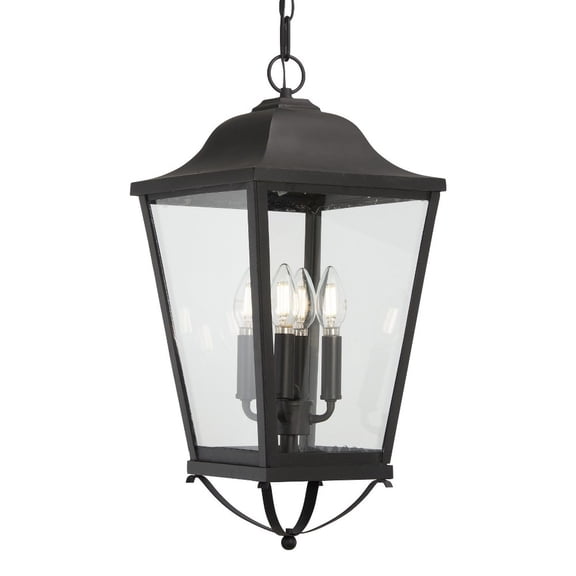 Minka Great Outdoors - Savannah - 4 Light Outdoor Chain Hung Pendant-21.88