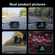 GPS Speedometer, Heads Up Display for Cars, Digital Speedometer for Cars with Speed,Overspeed Alarm, Fatigue Driving Reminder,Automatic Photosensitive, Applicable for All Cars