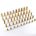 thumbnail image 2 of Peg Muñecas cuerpos clavijas personas figuras de madera fiesta hombres mujeres niños formas juguetes conjunto para artesanías para niños Decoraciones para el hogar Paquete de 50 AweSitey  HA012563-00, 2 of 7
