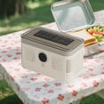 thumbnail image 1 of Elodie Mini Desktop Ice Maker Countertop Fast Making for Dormitory Picnic Household White, 1 of 8