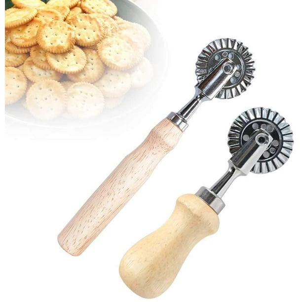 Roulette à pâtisserie et à pâtes - Moule à biscuits - Rouleau de découpe  pour pâtisserie ou pâtisserie, Voir image, short 