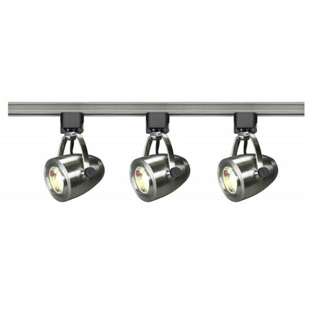 

Nuvo Lighting Tk417 3 Light 2-3/4 Wide Led H-Track Track Kit - Nickel