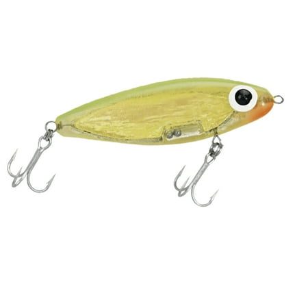 B&L Paul Browns SD-117 Soft Dine Chartreuse Crinkle 3/8oz Swimbait Fishing Lure