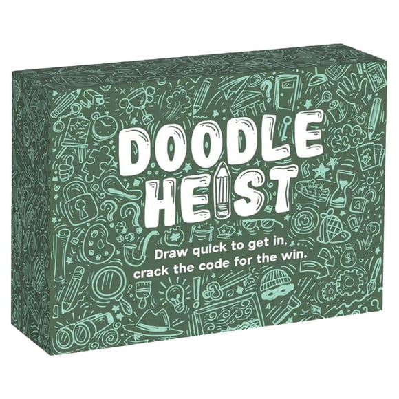 Dyce Games - Doodle Heist - English Version - Fun Party Game - Easy to Learn - Fun to Play - Draw - Doodles - For Ages 10+ - 4+ Players - 30-45 Minutes of Play Time