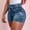 #19Blue, variant on Byworldtasic Slim Fit Jean Shorts for Women High Waisted Drawstring Trendy Stretchy Denim Jorts Summer Shorts