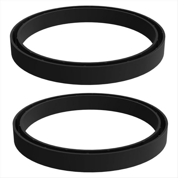 Paquete de 2 Bases de Anillo de 8 1/4 Pulgadas para Tanque de Cilindro Propano, Base Espaciadora Protectora de Tanque de Propano, para Tanque de Propano de Cilindro de 20 A 40 Lb