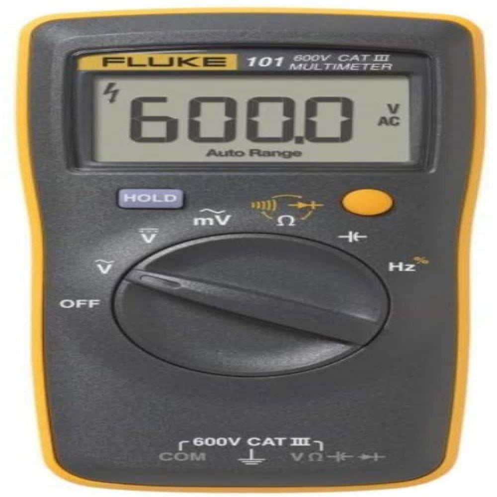 FLUKE 101 Basic Digital Multimeter Pocket Portable Meter AC DC Volt Tester 