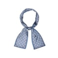 thumbnail image 1 of INSPIRAR CHIC Diadema de Lunares Encantadora para Bolsa, Banda para el Cabello, Bufanda, Envolturas de Cuello, Azul con Lunares Pequeños, 1 of 5
