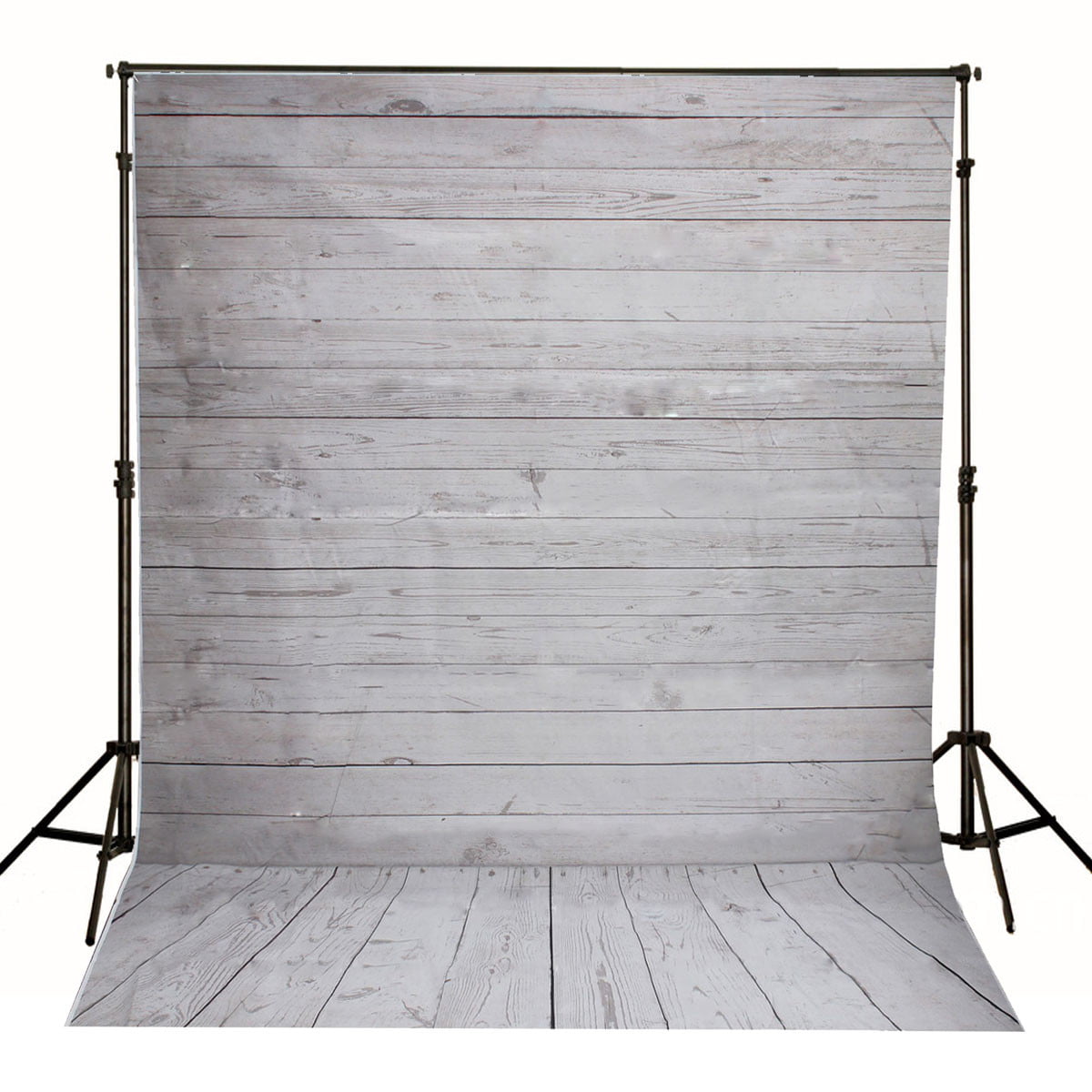 Kate 10x10ft White Wood Backdrops for Photography Shiplap Wood Portrait Photo Booth Backdrop Studio Props 