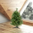 thumbnail image 4 of Vickerman 2' Cheyenne Pine Artificial Christmas Tree, Warm White Dura-Lit® LED Lights, 4 of 4