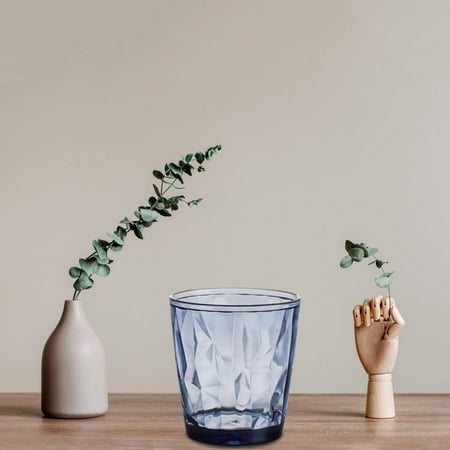 

SWFSZGL Look Like Glass Drinking Glasses Plastic Tumblers Dishwasher Small Acrylic Juice Glasses for Kids Plastic Water Glasses（12oz） Clearance Sale