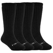 FUN TOES 4 Pairs Boys and Girls Heavy 60% Merino Wool Thermal insulated Socks