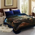 thumbnail image 6 of JML King Size Soft Warm Fleece Bed Blanket Reversible Thick Blanket 83 x 91 inches,5.7lbs, 6 of 6