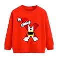 thumbnail image 1 of Tranfacy Hauts à Manches Longues pour Garçons et Filles, Chandail d'Automne pour Filles, Haut Ample Décontracté à Col Rond Imprimé Lettres Anglaises de Noël pour Enfants, 1 of 3