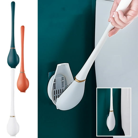 YYSDCY Deals of The Day Clearance! Perforation-Free Wall-Mounted Cleaning Brush, Washroom Wall Brush, Hanging Bathroom Scrub Brush, Toilet and Sink Cleaning Tool Clearance Sales Today Deals Prime