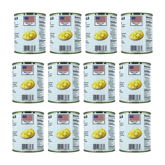 Future Essentials Powdered Butter 8 Oz Per Can Freeze Dried Food, Long Term Storage Food, Best For Camping and Hiking, Emergency Storage Food Case of 12 #2.5 Size Cans