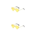thumbnail image 1 of Qarigey Gafas de sol en forma de corazón para mujer, senderismo, Camping, viaje, disfraz, Cosplay, gafas de protección solar, gafas Type6 NO6, 1 of 6