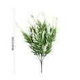 thumbnail image 3 of Luoshdecor Christmas Faux Bushes Plants,Artificial Greenery Leaves Plants Shrubs Fake Leaves for Wedding Home Office Outdoor Decor 15.3 in, 3 of 6