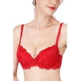 thumbnail image 2 of phistic Women Lace Overlay Extreme Push Up Bra (Regular & Plus Size 34A-40D), 2 of 4