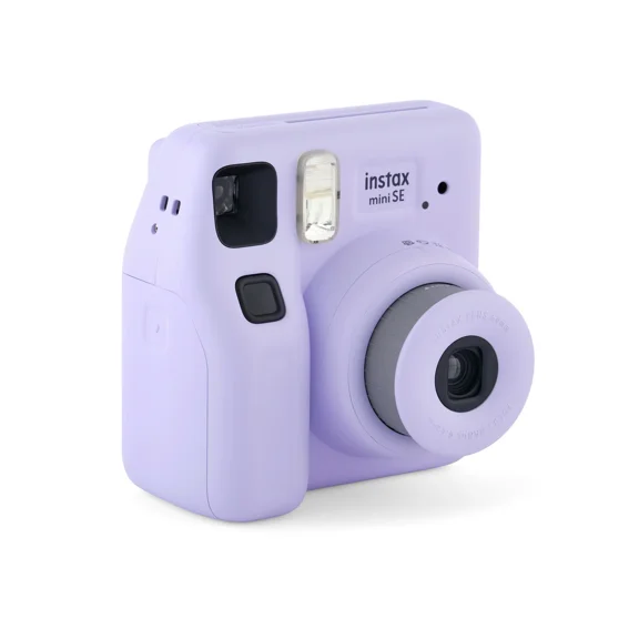 Pre-Owned Fujifilm instax Mini SE Instant Camera Bundle, Lavender