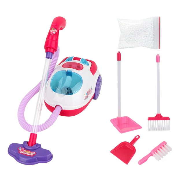 Hemoton Vacuum Cleaner Set Cleaning Kit Play House Kids Hand Held