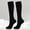 Black, variant on JJHGVB Compression Socks socks for women Knee-High Socks wide-leg compression socks Calf Socks long socks Wide-Cut Compression Socks long Silk Stocking LightWeight Thin Socks Beige L