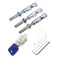 thumbnail image 2 of Adjustable Tubular Lock Tools 7 Pin with Plum Blossom Lock 7mm 7.5mm 7.8mm Blue, 2 of 7