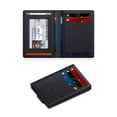 thumbnail image 2 of Billetera ZALVEX de piel delgada con bloqueo RFID para 12 a 15 tarjetas para hombre, 2 of 7