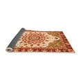 thumbnail image 2 of Ahgly Company Indoor Rectangle Abstract Orange Modern Area Rugs, 2' x 4', 2 of 4