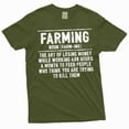 thumbnail image 5 of Men's Funny Farming definition T-shirt sarcastic sarcasm farmer gift Birthday tee shirt for him (Large Navy Blue), 5 of 7
