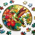 thumbnail image 4 of Acrylic Puzzles for Window Hanging, 7.4 Inch Suncatcher Puzzle Garden Decoration Home Decor for Women Men Mom Birthday Gift, 4 of 7