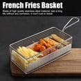 thumbnail image 4 of Delicate French Fries Basket, Sturdy Frying Basket, For Home Kitchen, 4 of 8