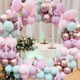 thumbnail image 3 of 182 Piezas Globos de Fiesta Temáticos Globos de Látex Globos Ligeros Creativos Portátiles para la Decoración del Día de la Madre, 3 of 9