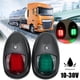 thumbnail image 3 of Luz de navegación 2 uds luz de navegación LED roja y verde lámpara de advertencia de señal de 12V para barcos marinos FLhrweasw  Nuevo, 3 of 9
