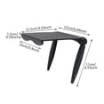 thumbnail image 3 of Tidy Tablette Supérieure pour Téléviseur Gain de Place pour Écran Plat Moniteur d'Ordinateur Support de Rangement en ABS, 3 of 7
