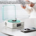 thumbnail image 4 of The Waves Vinyl Player, 2024 New Bluetooth Vinyl Record Player Waves, Four Modes, 4 of 5