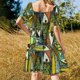 thumbnail image 5 of Vestido de manga corta FISHY, mono de verano para mujer, vestido de fiesta de lujo para mujer, falda para mujer, vestidos de noche, vestido, 5 of 7