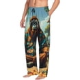 thumbnail image 6 of Rateoe Forest Meditating Gorilla Pattern Men’s Ultra-Soft Comfy Pajama Lounge Pants Sleepwear,Comfortable Lounge Wear,lightweight Pajamas, Casual Home Wear-Large, 6 of 6