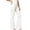 White, variant on Tqcoqu Women's High Waist Flare Jeans,5 Button Fly Front Patch Pockets Vintage Washed Denim Bootcut Pants,Black Women's XXS-XXXL