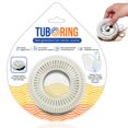 thumbnail image 1 of Filtro atrapa cabellos TUB RING de silicona para desagüe 1.85-2.16", 1 of 8