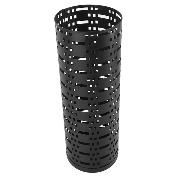 Soporte Para Paraguas, Estante Para Paraguas, Redondo, Negro, Hueco, Metal De Moda Para El Hogar