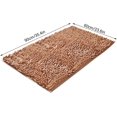 thumbnail image 2 of Chenille Bathroom Rugs Chenille Bathroom Rug 24x36 Inch Super Soft Thick Chenille Rug Absorbent Quick Dry Shaggy Bath Mat Carpet for Bathtub, Shower and Sink, 2 of 7